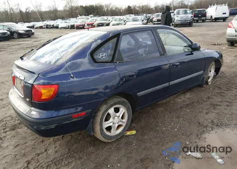 2002 Hyundai Elantra Gt z USA, uszkodzony, nr VIN KMHDN55D52U055773